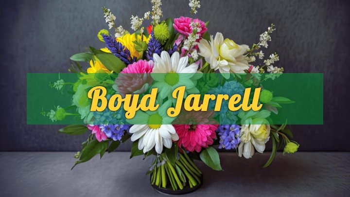 Boyd Jarrell, Chicago, IL